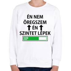PRINTFASHION Én nem öregszem... - Gyerek pulóver - Fehér
