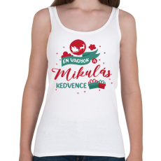 PRINTFASHION Én vagyok a kedvence - Páros - Női atléta - Fehér