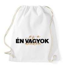 PRINTFASHION Én vagyok az a minden - páros minta - Sportzsák, Tornazsák - Fehér tornazsák