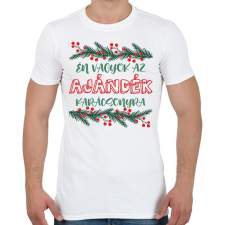 PRINTFASHION Én vagyok az ajándék - Férfi póló - Fehér férfi póló