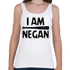 PRINTFASHION Én vagyok Negan - Női atléta - Fehér női trikó