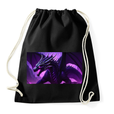 PRINTFASHION enderdragon irl - Sportzsák, Tornazsák - Fekete tornazsák