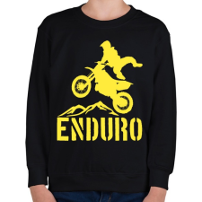 PRINTFASHION Enduro  - Gyerek pulóver - Fekete gyerek pulóver, kardigán