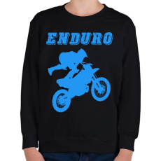 PRINTFASHION Enduro  - Gyerek pulóver - Fekete