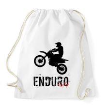 PRINTFASHION Enduro  - Sportzsák, Tornazsák - Fehér tornazsák