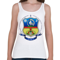 PRINTFASHION Énlaka Címer Rovásos - Női atléta - Fehér