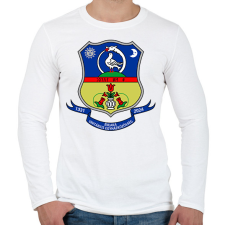 PRINTFASHION Énlaka Unitárius Egyház Címer - Férfi hosszú ujjú póló - Fehér férfi póló