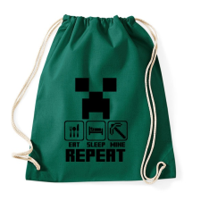 PRINTFASHION Enni, Aludni, Craftolni - Sportzsák, Tornazsák - Sötétzöld tornazsák