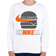 PRINTFASHION EnNIKEll - Gyerek pulóver - Fehér