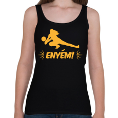 PRINTFASHION Enyém! - Női atléta - Fekete