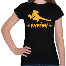 PRINTFASHION Enyém! - Női póló - Fekete női póló