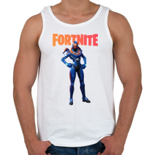 PRINTFASHION Eon Fortnite - Férfi atléta - Fehér atléta, trikó
