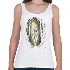 PRINTFASHION Erdei futó - Női atléta - Fehér női trikó