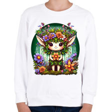 PRINTFASHION Erdei manó - Gyerek pulóver - Fehér gyerek pulóver, kardigán