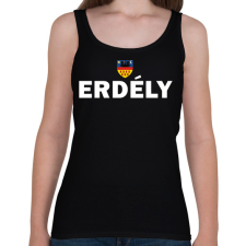 PRINTFASHION ERDÉLY - Női atléta - Fekete női trikó