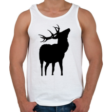 PRINTFASHION Erdők Királya - Férfi atléta - Fehér