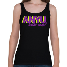 PRINTFASHION eredeti anya 1 - Női atléta - Fekete női trikó