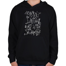 PRINTFASHION Eredeti Orbán Viktor Mesterterv Firka - Gyerek kapucnis pulóver - Fekete gyerek pulóver, kardigán