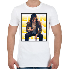 PRINTFASHION Eren Yeager minta (AOT) - Férfi póló - Fehér férfi póló
