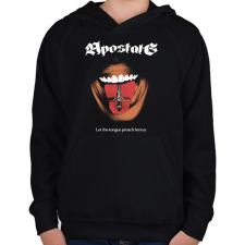 PRINTFASHION Eretnek - Okkult Design - Gyerek kapucnis pulóver - Fekete gyerek pulóver, kardigán