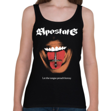 PRINTFASHION Eretnek - Okkult Design - Női atléta - Fekete