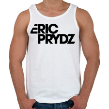 PRINTFASHION Eric Prydz - Férfi atléta - Fehér atléta, trikó