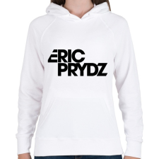 PRINTFASHION Eric Prydz - Női kapucnis pulóver - Fehér női pulóver, kardigán