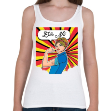 PRINTFASHION Erős nő - Női atléta - Fehér