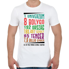 PRINTFASHION És én még mindig szingli vagyok - Férfi póló - Fehér