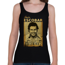 PRINTFASHION escobar - Női atléta - Fekete női trikó