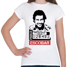 PRINTFASHION Escobar - Női póló - Fehér női póló