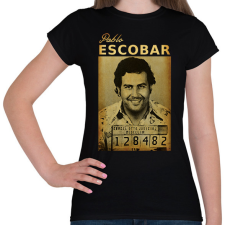 PRINTFASHION escobar - Női póló - Fekete női póló