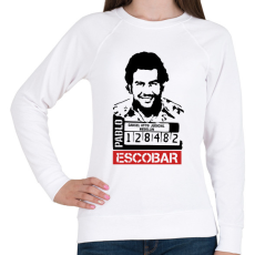 PRINTFASHION Escobar - Női pulóver - Fehér