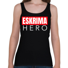 PRINTFASHION ESKRIMA HERO - Női atléta - Fekete