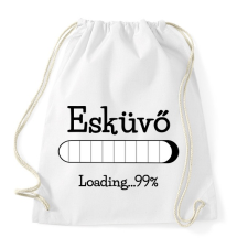 PRINTFASHION Esküvő loading...99% - Sportzsák, Tornazsák - Fehér tornazsák