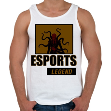 PRINTFASHION ESPORT LEGEND - Férfi atléta - Fehér
