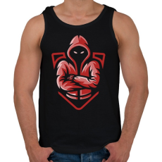 PRINTFASHION Esports - Férfi atléta - Fekete