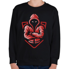 PRINTFASHION Esports - Gyerek pulóver - Fekete