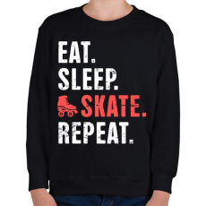 PRINTFASHION ESSR - Gyerek pulóver - Fekete