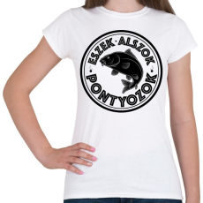 PRINTFASHION EszekAlszokPontyozok-01 - Női póló - Fehér