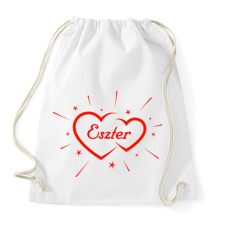 PRINTFASHION Eszter - Sportzsák, Tornazsák - Fehér tornazsák
