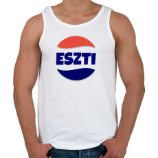 PRINTFASHION ESZTI  - Férfi atléta - Fehér
