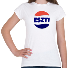 PRINTFASHION ESZTI - Női póló - Fehér női póló