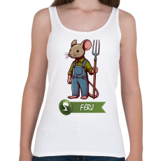 PRINTFASHION Everdell férj - Női atléta - Fehér