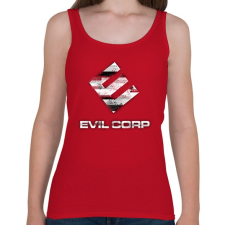 PRINTFASHION Evil Corp Glitch - Női atléta - Cseresznyepiros atléta, trikó