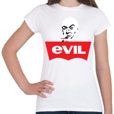 PRINTFASHION Evil - Női póló - Fehér női póló