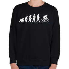 PRINTFASHION Evolution  - Gyerek pulóver - Fekete