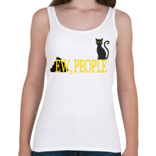 PRINTFASHION Ew people - Női atléta - Fehér női felső