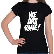 PRINTFASHION Exo: We are one! - Női póló - Fekete női póló