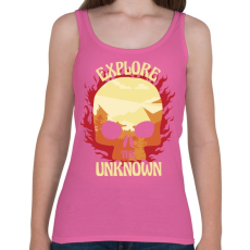 PRINTFASHION Explore - fedezd fel az ismeretlent - Női atléta - Rózsaszín